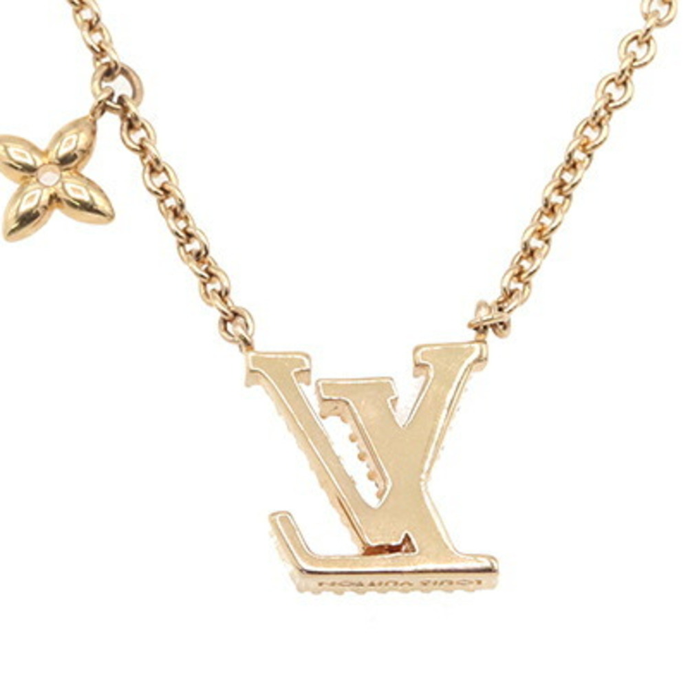 LOUIS VUITTON Gold Necklace - Picture 2 of 6